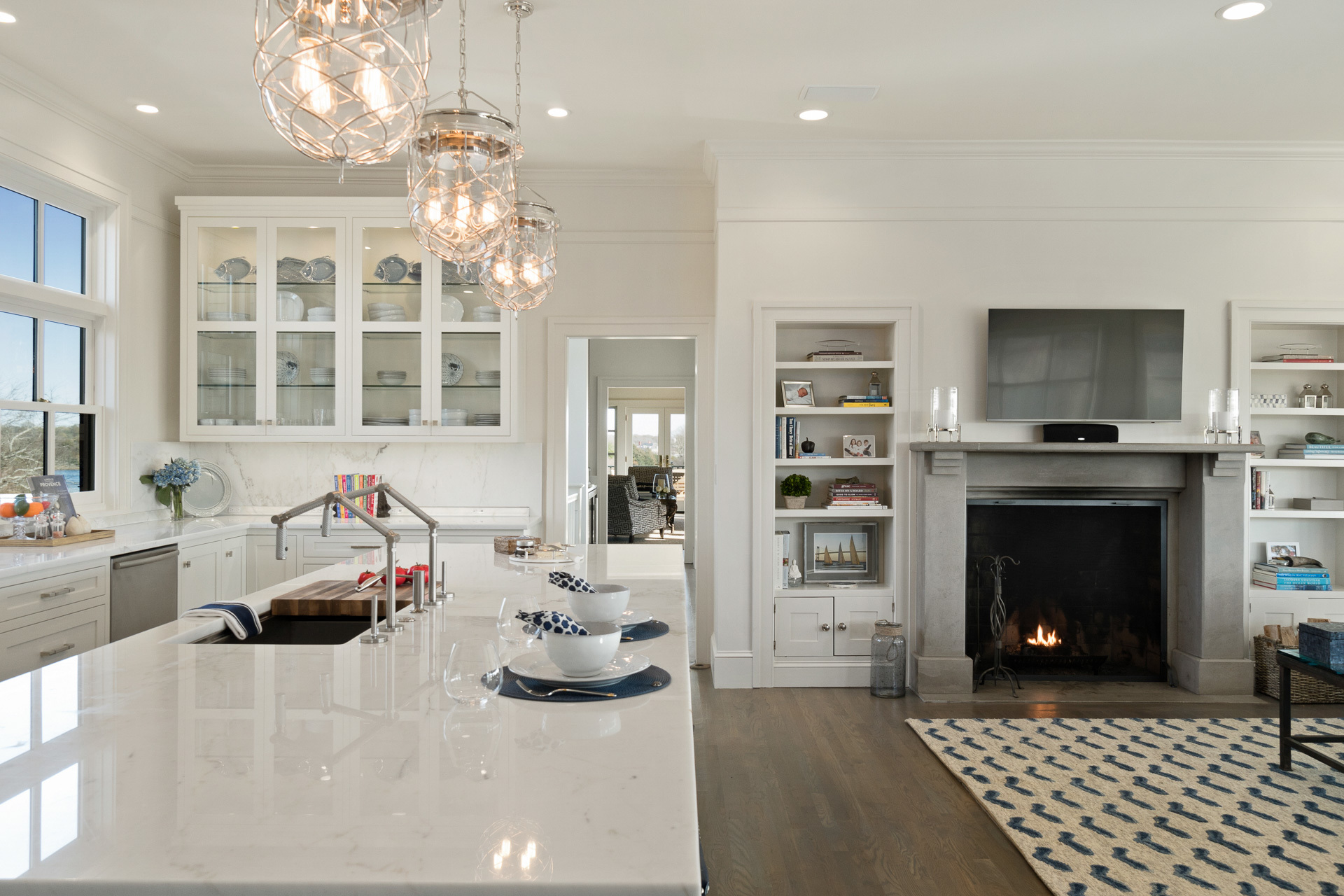 Newport-Kitchen-Remodel-Fireplace Newport-Kitchen-Remodel-Fireplace