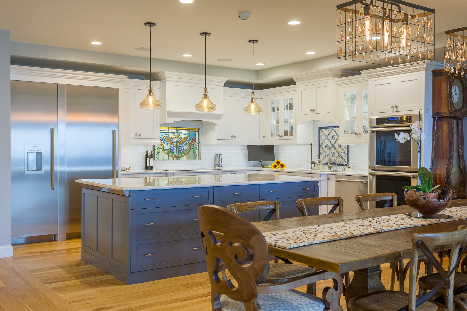Shabby-Chic-Newport-Kitchen-Open-Kitchen