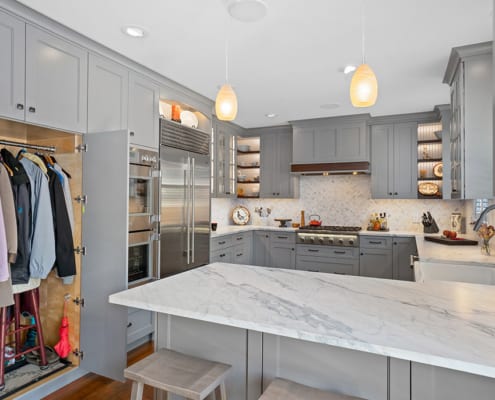gray-kitchen-cabinet-storage